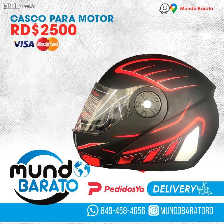 Casco Motociclista Moto Motorizado Pasola Motorista Motor Foto 6668217-3.jpg