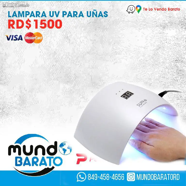 Lampara Luz Uv Secadora De Uñas En Gel Manicure Foto 6672717-4.jpg