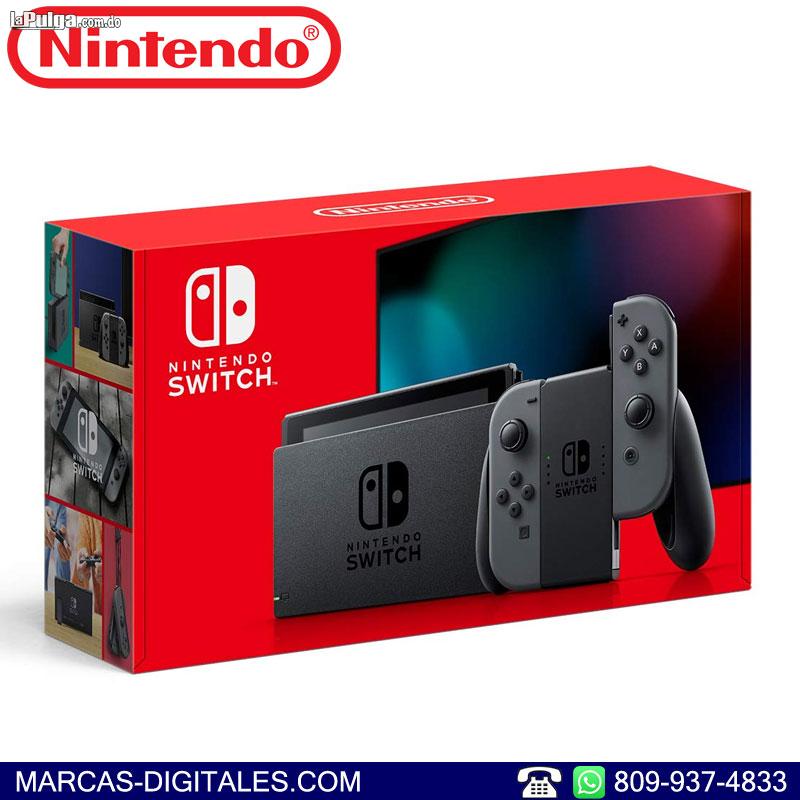 Consola Nintendo Switch Grey Joy Con Nueva Edicion para TV y Portatil Foto 6751932-1.jpg