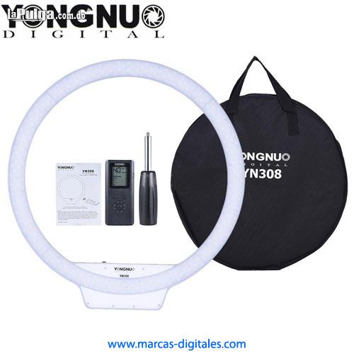 Yongnuo YN308 Anillo de Luces Led con Adaptador AC para Foto y Video Foto 6758698-1.jpg