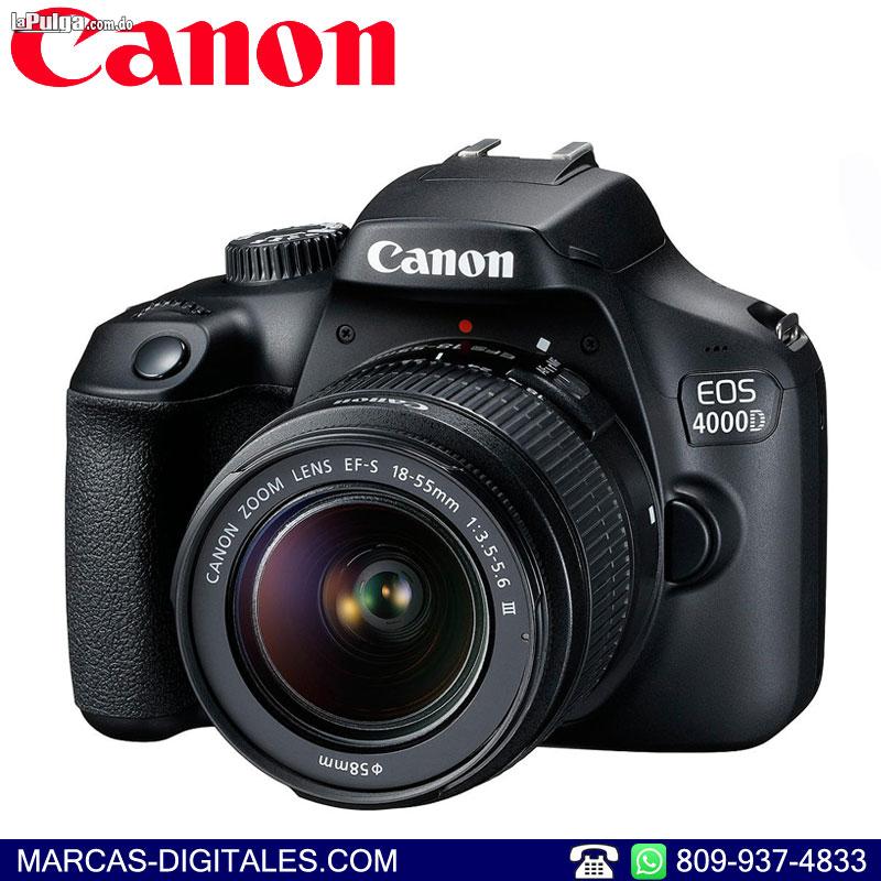 Camara Canon Digital Rebel T100 4000D con Lente 18-55mm III 18MP 1080p Foto 6758738-1.jpg
