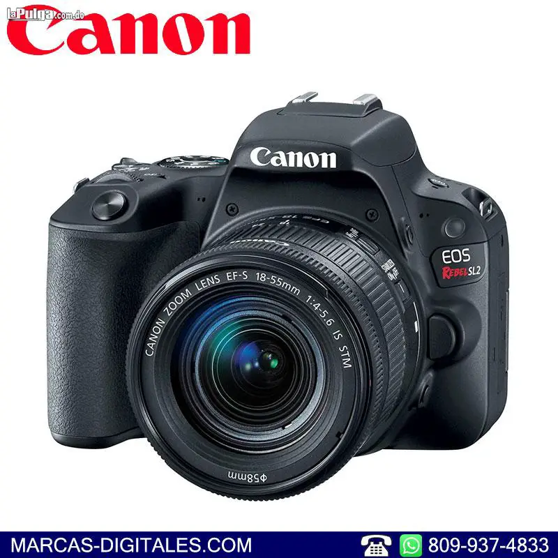 Camara Canon Digital Rebel SL3 250D Lente 18-55mm STM IS 24MP 1080p Foto 6758740-1.jpg