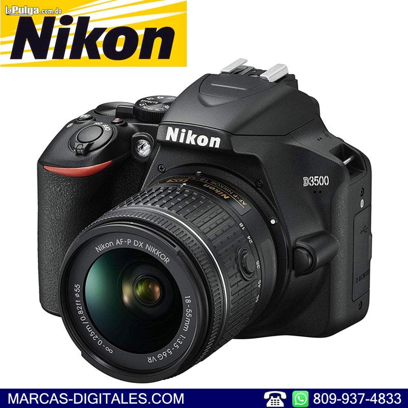 Camara Nikon D3500 con Lente AF-P 18-55mm VR 24MP Video 1080p DSLR Foto 6758746-1.jpg