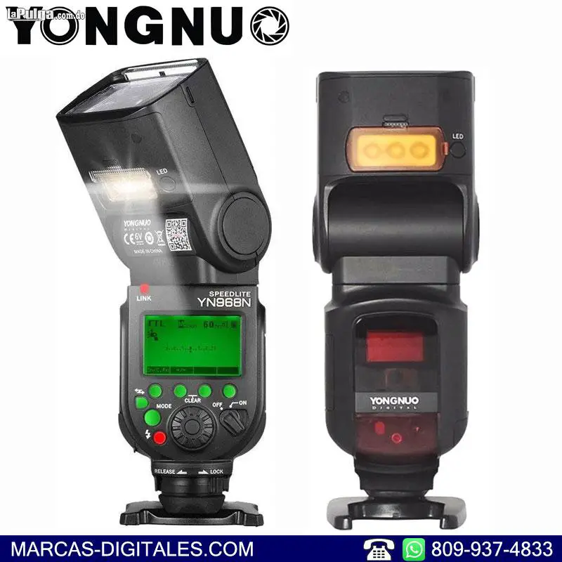 Yongnuo YN-968N Flash Speedlite TTL HSS para Camara Nikon Foto 6758758-1.jpg