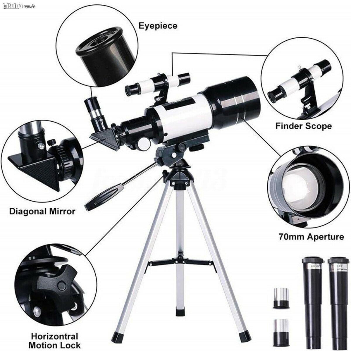 Telescopio Astronómico Refractor Trípode Para Principiantes Foto 6766538-2.jpg