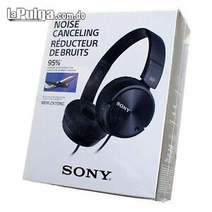 Audifono Sony Almohadillas Acolchadas - Eliminacion De Ruido - Negro