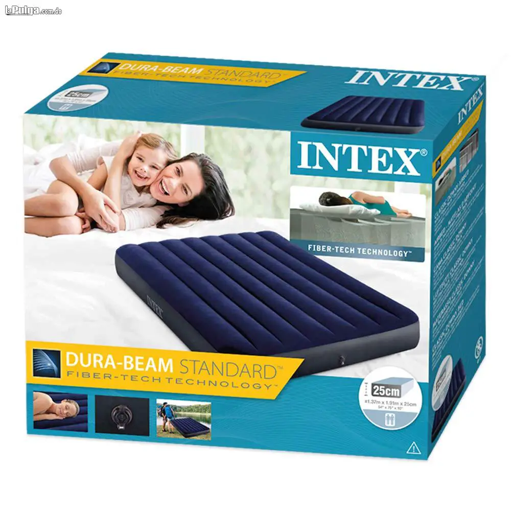 Cama Aire Inflable Intex Hinchable Colchon Foto 6786200-1.jpg