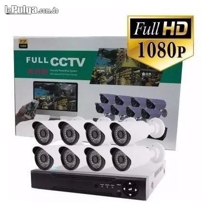 Kit 8 Camaras de Seguridad Cctv Dvr 4ch Full Hd 1080p 8 Cam Hd P2p Foto 6792659-3.jpg