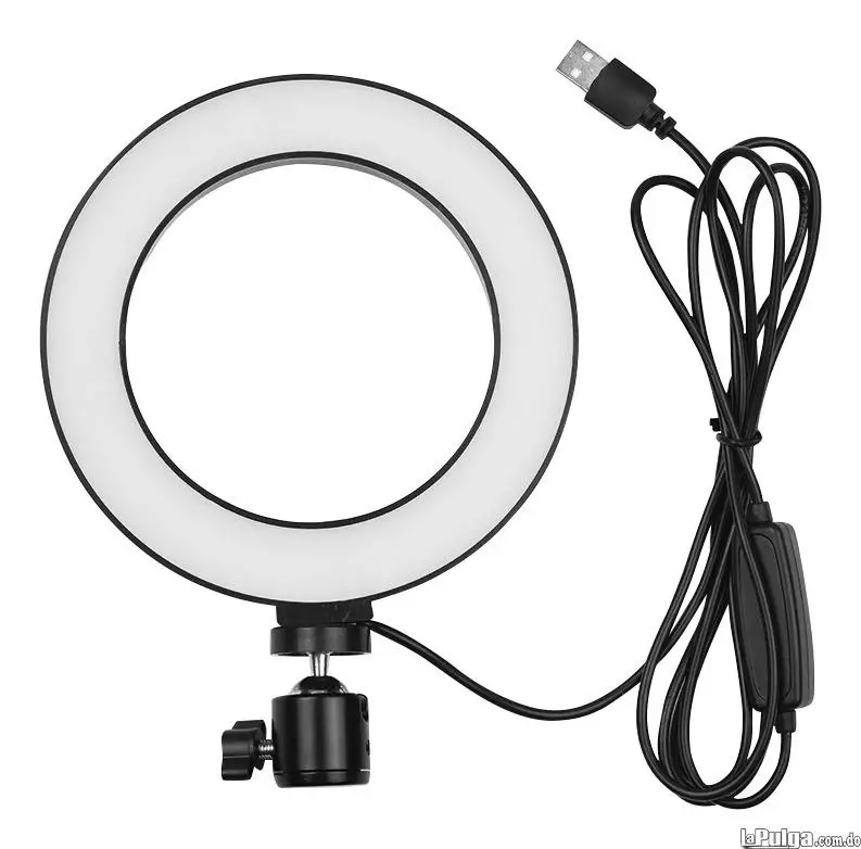 ARO DE LUZ LED 16CM – 6 PULGADAS CON TRIPODE SELFIE RING LED – ON PLAY 2023