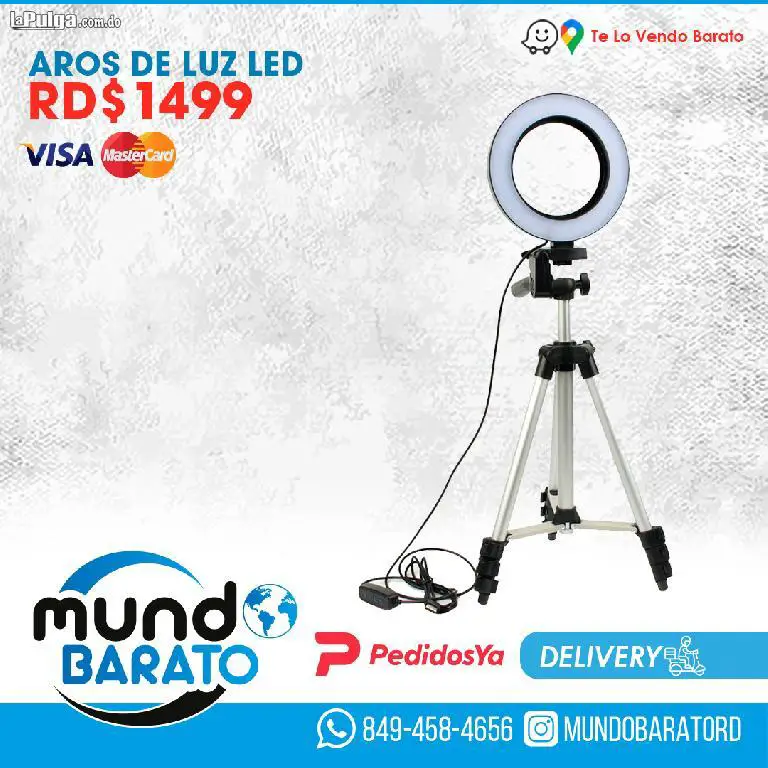 Anillo Aro De Luz 6 Pulgadas Con Tripode 3110 Selfie Led You Foto 6792792-5.jpg