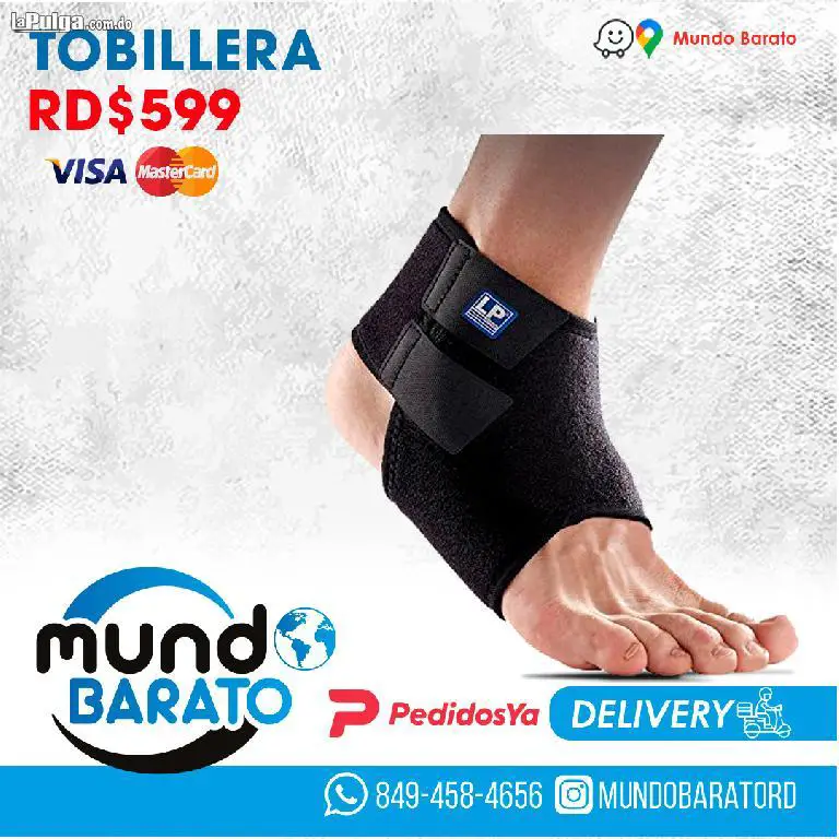 Tobilleras Para Gym Ejercicio Fitness Terapia Lesión. Foto 6793124-3.jpg