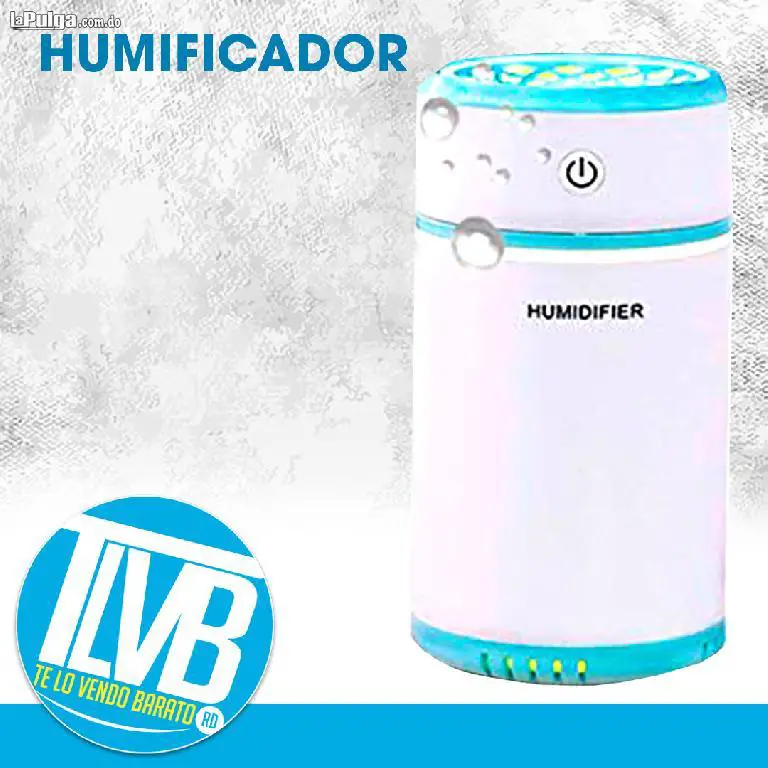 Mini Humidificador De Aire Usb Difusor Con Luz Foto 6793138-3.jpg