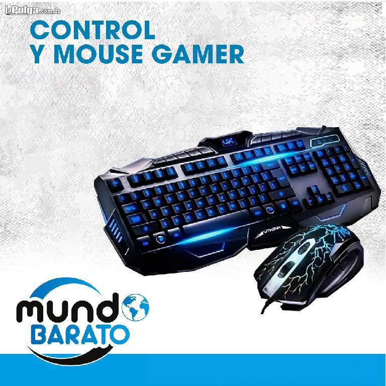 Teclado  Mouse Para Pc. Jugadores Gamin Con Luces Gamer Gaming Foto 6793506-3.jpg