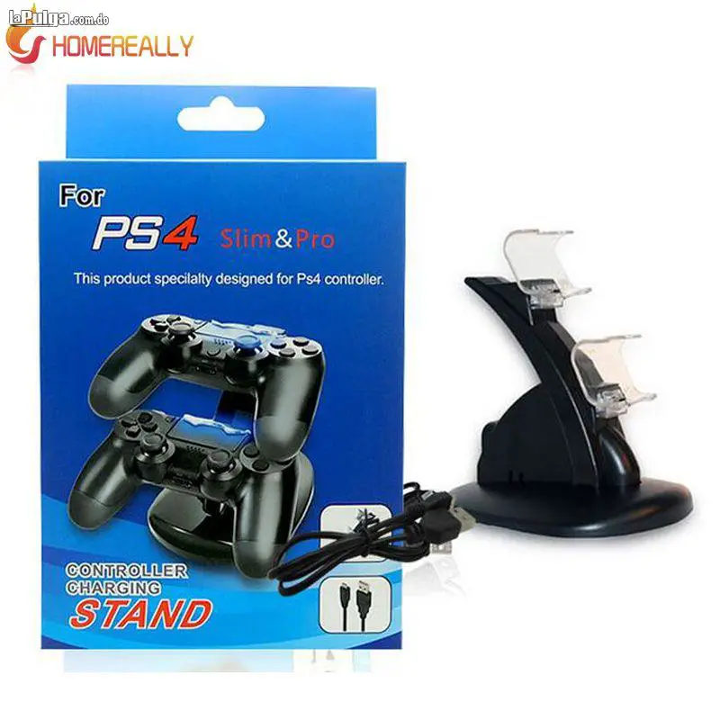 Cargador Doble De Control Ps4 Dual Slim Pro Foto 6794382-3.jpg