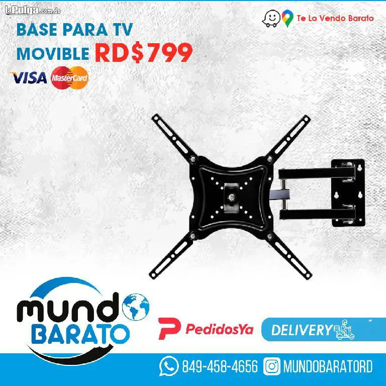 Base Pata Tv Movible Giratoria De 14 A 55 Pulgadas Foto 6794456-4.jpg