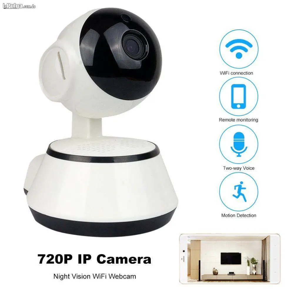 CAMARA IP CCTV ROBOTICA WIFI CONECCION A DISTANCIA Foto 6794929-4.jpg