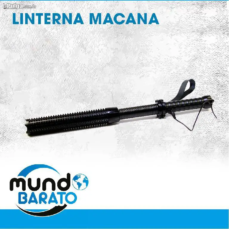 Linterna Con Macana Baston De Defensa Multiusos. Seguridad Foto 6795505-2.jpg