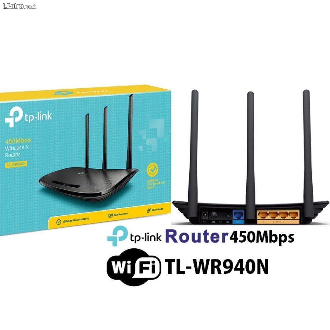 Router Wireless Tp-link Tl-wr940n 2.4ghz/450mbps 1 Puerto Wan 4 Pu