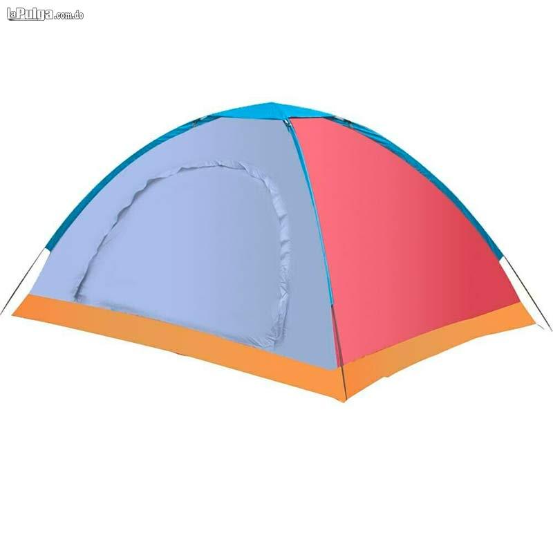 Casa de Campaña Impermeable Carpa Portátil Tienda para Camping Foto 6814949-3.jpg