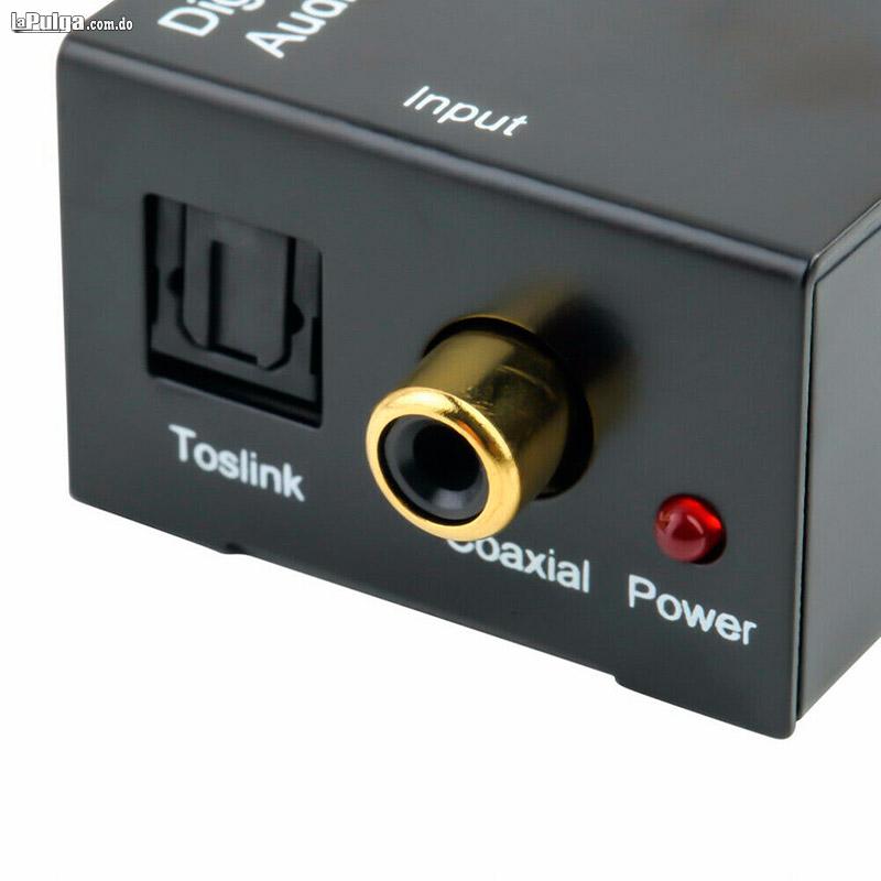 Convertidor Audio Digital Toslink a Audio Análogo RCA Foto 6815010-2.jpg