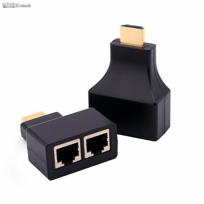 Extensor de HDMI por RED HDMI A RJ45 Doble CAT-5e/6 30 Metros Foto 6815027-1.jpg