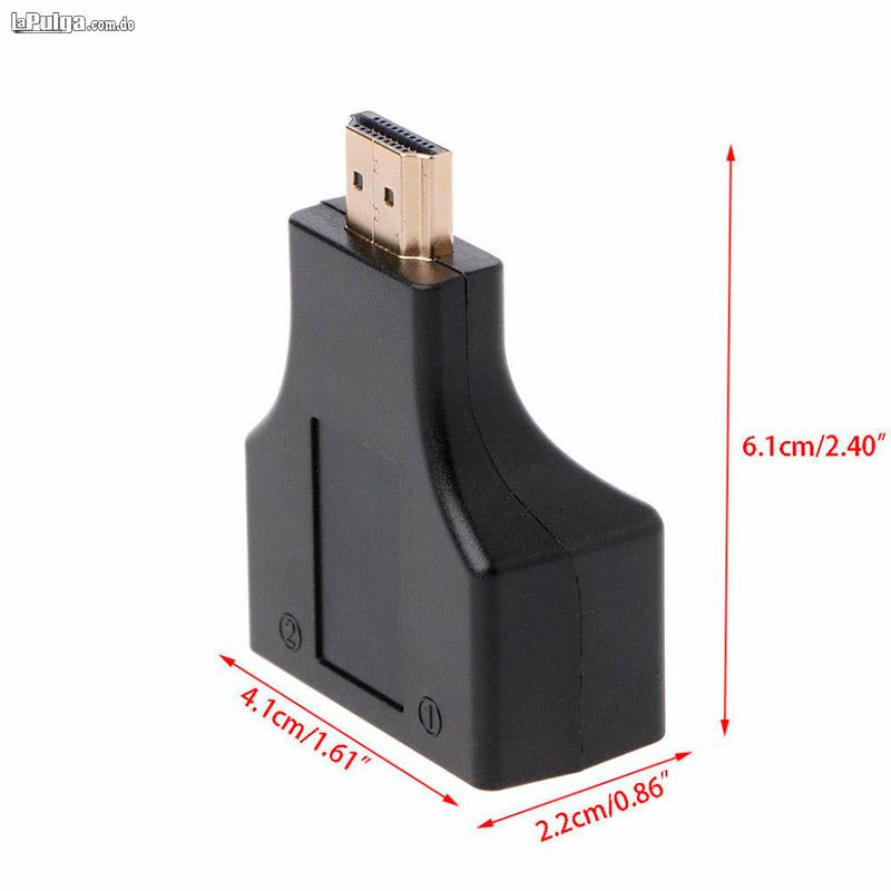 Extensor de HDMI por RED HDMI A RJ45 Doble CAT-5e/6 30 Metros Foto 6815027-5.jpg