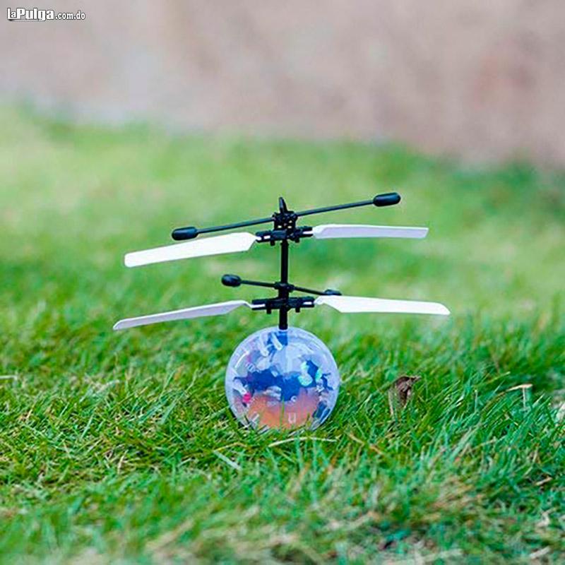Drone Tipo Esfera Voladora con Luces LED Recargable Control Remoto Foto 6815035-1.jpg