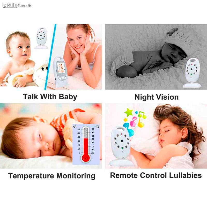 Cámara Inalámbrica Monitor de Bebés  Visión Nocturna Micrófono M Foto 6815038-3.jpg