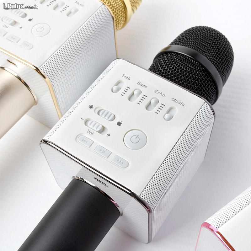 Micrófono Inalámbrico Bluetooth Karaoke Con Altavoz Integrado Foto 6815060-2.jpg