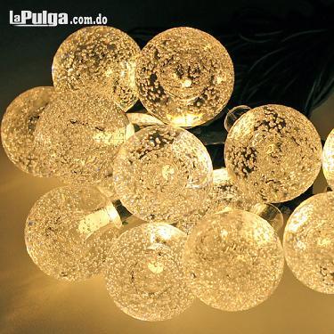 Luces Decorativas Tipo Burbujas Luces de Navidad 30 LED Con Bateria Foto 6815066-2.jpg
