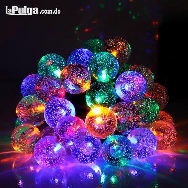 Luces Decorativas Tipo Burbujas Luces de Navidad 30 LED Con Bateria Foto 6815066-3.jpg