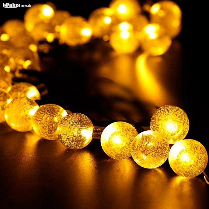 Luces Decorativas Tipo Burbujas Luces de Navidad 30 LED Con Bateria Foto 6815066-4.jpg