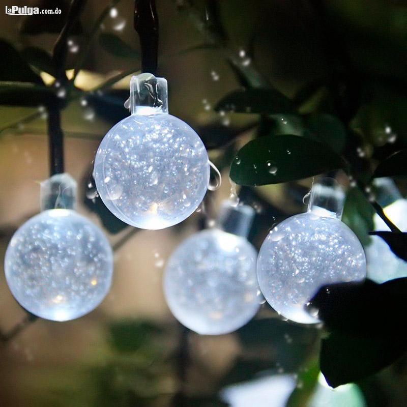 Luces Decorativas Tipo Burbujas Luces de Navidad 30 LED Con Bateria Foto 6815066-5.jpg