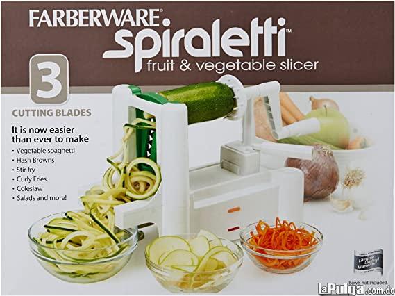 Spiraletti FABERWARE Rebanar Triturar y Rizar Cortador de vegetales y Foto 6822232-3.jpg