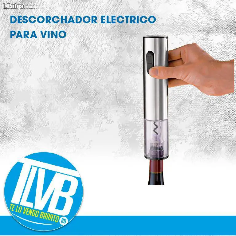 Descorchador de Vino Eléctrico Saca corcho Sacacorcho Destapador Foto 6862237-6.jpg