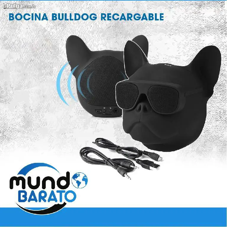 Bocina Bulldog Altavoz inalámbrico HI-FI Recargable  Foto 6863818-2.jpg