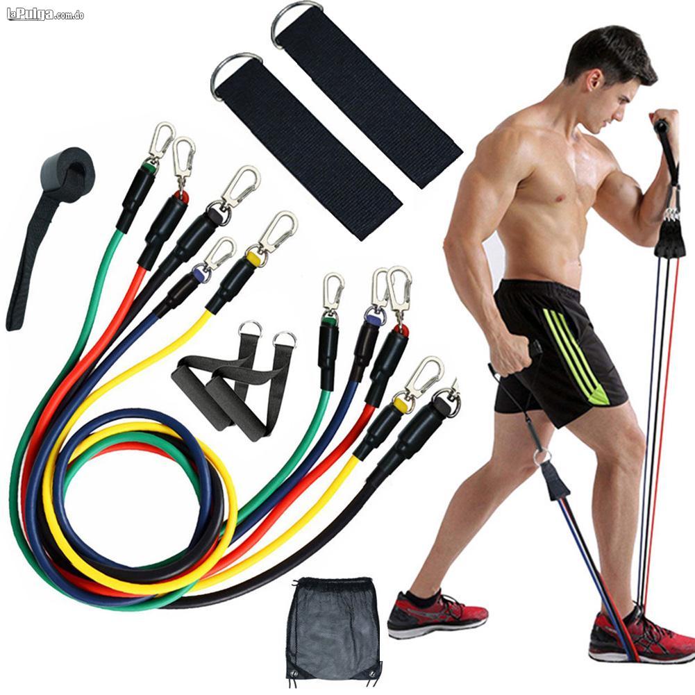 Juego Kit de bandas Elasticas de resistencia ejercicio Yoga LIGAS GYM