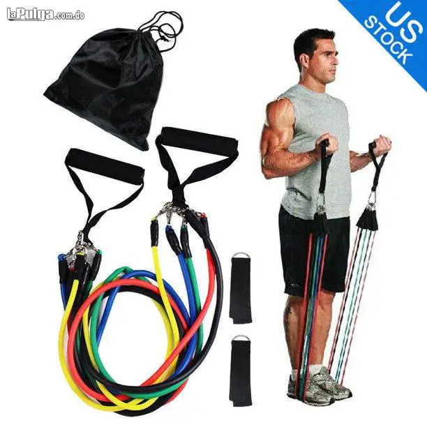 Juego Kit de bandas Elasticas de resistencia ejercicio Yoga LIGAS GYM Foto 6863904-6.jpg