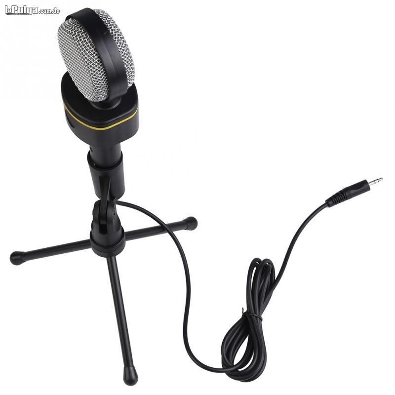 Microfono con Condensador De Estudio Con Trípode Profesional Soporte  Foto 6864616-4.jpg