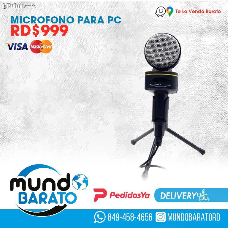 Microfono con Condensador De Estudio Con Trípode Profesional Soporte  Foto 6864616-6.jpg