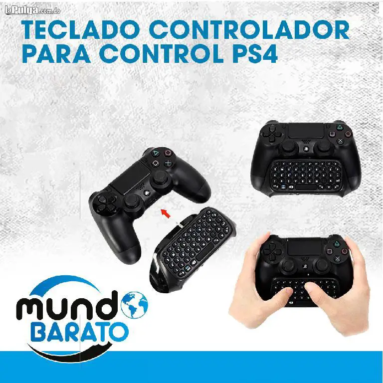 Teclado para Control PS4 P4 inalambrico SLIM PRO controlador Foto 6864631-2.jpg