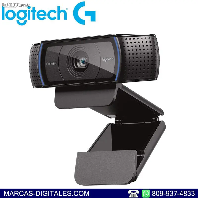 Logitech C920 Pro HD Camara Web 1080p con Microfono Integrado Foto 6901319-1.jpg