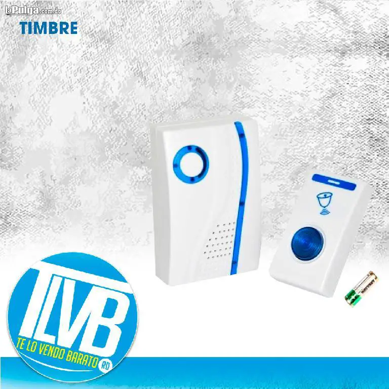 Timbre inalámbrico con luces LED vibratorias parpadeantes, timbres  inalámbricos para el hogar, kit de timbre con discapacidad auditiva,  funciona con