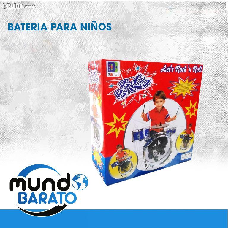 Batería De Juguete Para Niño Tambor Bateria Drum Foto 6911289-5.jpg