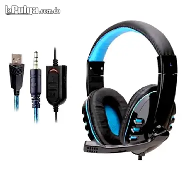 Audifonos Gaming con microfono auriculares Gamer Jugar play Foto 6917704-5.jpg