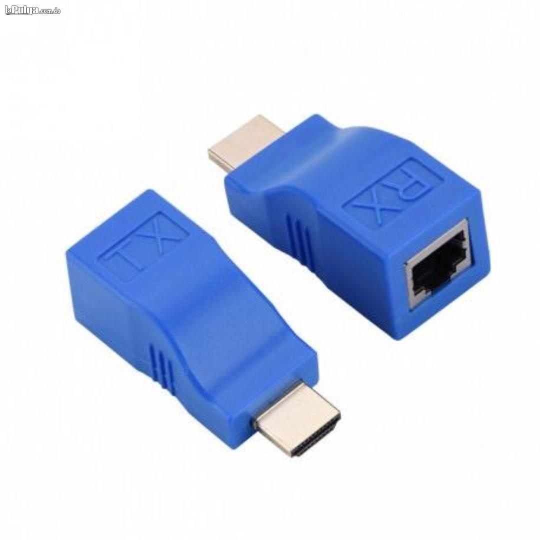 Extensor HDMI Adaptador HDMI A RJ45 Full HD 1080P 3D 4K 2K 2.0 Foto 6961800-5.jpg