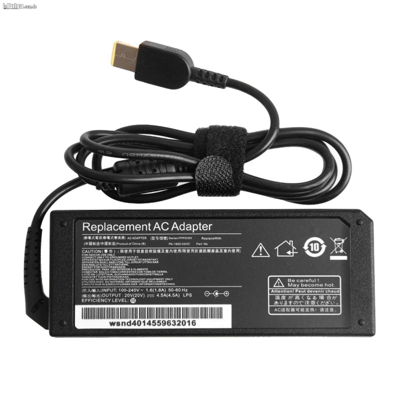 CARGADOR LENOVO 20V 3.25A Foto 6964443-1.jpg