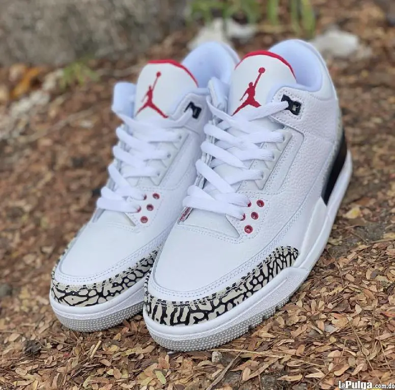Tenis Jordan Retro 3 Fire Red Denim 2023 Foto 6972421-3.jpg