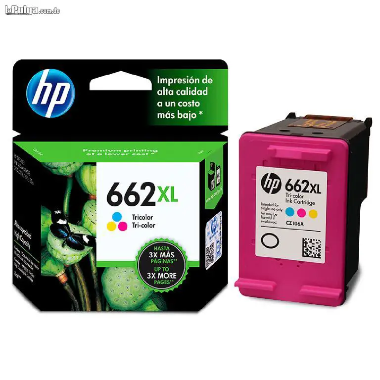 CARTUCHOS HP IND ADVANTAGE 662XL Foto 6981196-3.jpg