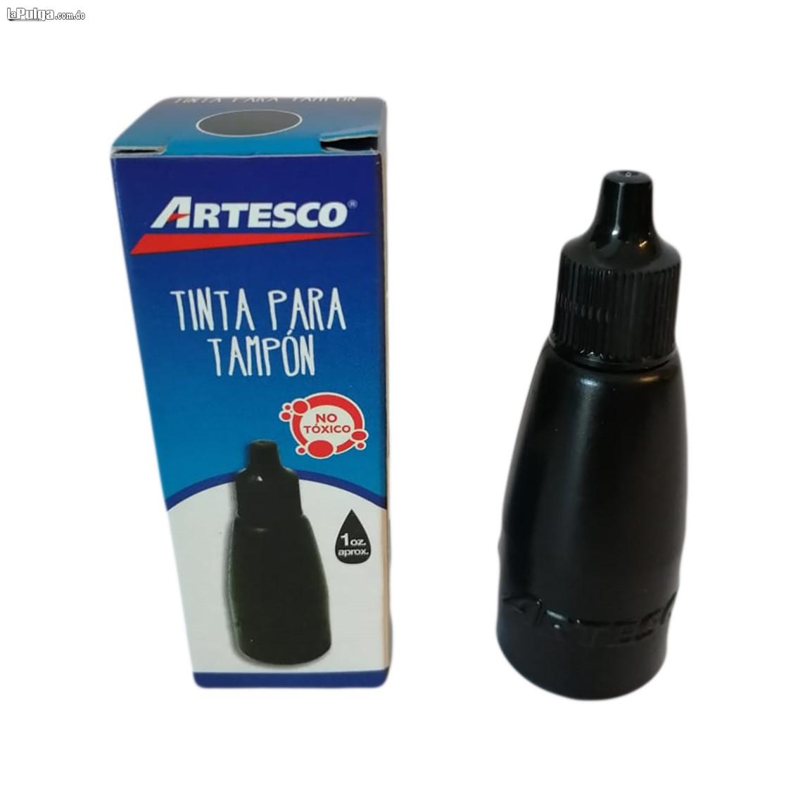 TINTA PARA TAMPON 30ML ARTESCO NEGRO Foto 6984742-2.jpg